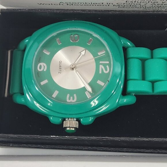 Avon Watch Lot Unlike the Rest Bright Sporty Heart Locket Everyday Expansion NEW - Picture 4 of 10